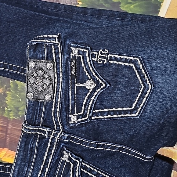 Miss‎ Me Cuffed Capri Jeans Size 27 - Picture 6 of 6